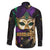 Let The Good Times Roll Mardi Gras Family Matching Off The Shoulder Long Sleeve Dress and Hawaiian Shirt Special Version