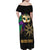 Let The Good Times Roll Mardi Gras Family Matching Off Shoulder Maxi Dress and Hawaiian Shirt Special Version