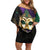 Let The Good Times Roll Mardi Gras Family Matching Off Shoulder Short Dress and Hawaiian Shirt Special Version