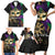 Let The Good Times Roll Mardi Gras Family Matching Short Sleeve Bodycon Dress and Hawaiian Shirt Special Version