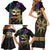 Let The Good Times Roll Mardi Gras Family Matching Short Sleeve Bodycon Dress and Hawaiian Shirt Special Version