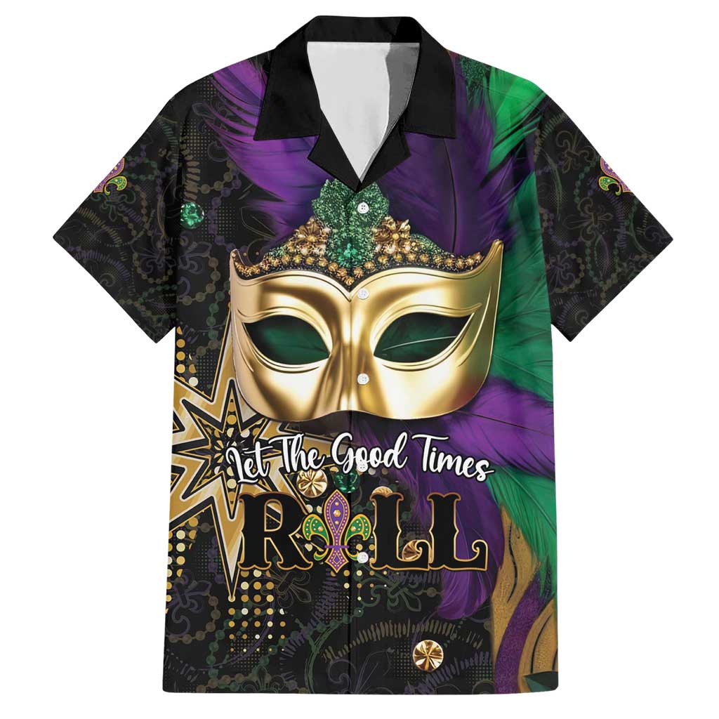 Let The Good Times Roll Mardi Gras Hawaiian Shirt Special Version