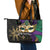 Let The Good Times Roll Mardi Gras Leather Tote Bag Special Version