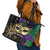 Let The Good Times Roll Mardi Gras Leather Tote Bag Special Version