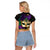 Let The Good Times Roll Mardi Gras Raglan Cropped T Shirt Special Version - Wonder Print Shop