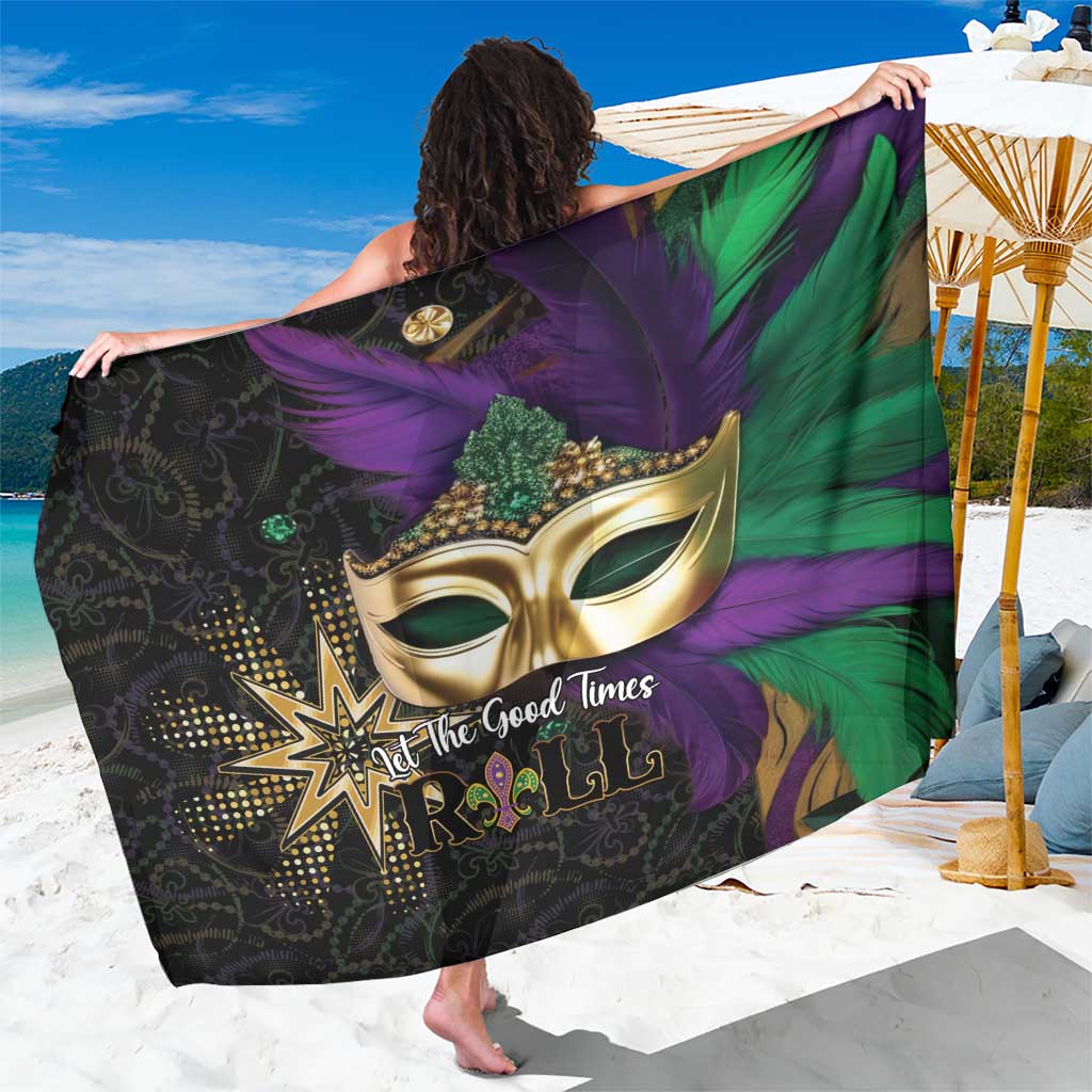 Let The Good Times Roll Mardi Gras Sarong Special Version