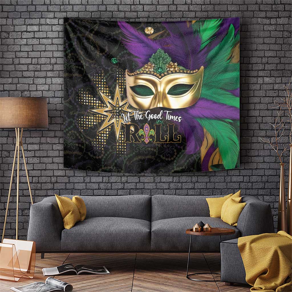 Let The Good Times Roll Mardi Gras Tapestry Special Version