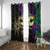 Let The Good Times Roll Mardi Gras Window Curtain Special Version