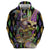 Mardi Gras Alligator Hoodie Fleur De Lis Glitter Style