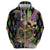 Mardi Gras Alligator Hoodie Fleur De Lis Glitter Style