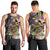 Mardi Gras Alligator Men Tank Top Fleur De Lis Glitter Style - Wonder Print Shop