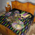 Mardi Gras Alligator Quilt Fleur De Lis Glitter Style - Wonder Print Shop