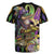 Mardi Gras Alligator Rugby Jersey Fleur De Lis Glitter Style - Wonder Print Shop