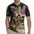 Mardi Gras Alligator Rugby Jersey Fleur De Lis Glitter Style - Wonder Print Shop