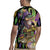 Mardi Gras Alligator Rugby Jersey Fleur De Lis Glitter Style - Wonder Print Shop