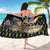 Mardi Gras Alligator Sarong Fleur De Lis Glitter Style