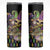 Mardi Gras Alligator Skinny Tumbler Fleur De Lis Glitter Style - Wonder Print Shop