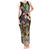 Mardi Gras Alligator Tank Maxi Dress Fleur De Lis Glitter Style - Wonder Print Shop