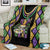 Mardi Gras Skull Blanket Beads Fleur De Lis