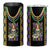 Mardi Gras Skull 4 in 1 Can Cooler Tumbler Beads Fleur De Lis