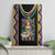 Mardi Gras Skull Canvas Wall Art Beads Fleur De Lis