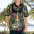 Mardi Gras Skull Hawaiian Shirt Beads Fleur De Lis