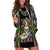 Mardi Gras Skull Hoodie Dress Beads Fleur De Lis