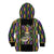 Mardi Gras Skull Kid Hoodie Beads Fleur De Lis