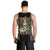 Mardi Gras Skull Men Tank Top Beads Fleur De Lis - Wonder Print Shop