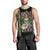 Mardi Gras Skull Men Tank Top Beads Fleur De Lis - Wonder Print Shop