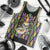 Mardi Gras Skull Men Tank Top Beads Fleur De Lis - Wonder Print Shop