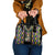 Mardi Gras Skull Shoulder Handbag Beads Fleur De Lis - Wonder Print Shop