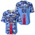 Japan Football Baseball Jersey Come On Samurai Blue - Wonder Print Shop