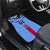 Japan Football Car Mats Come On Samurai Blue - Wonder Print Shop