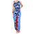 Japan Football Family Matching Tank Maxi Dress and Hawaiian Shirt Come On Samurai Blue - Wonder Print Shop