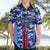 Japan Football Hawaiian Shirt Come On Samurai Blue - Wonder Print Shop