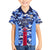 Japan Football Hawaiian Shirt Come On Samurai Blue - Wonder Print Shop