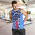 Japan Football Men Tank Top Come On Samurai Blue - Wonder Print Shop