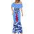 Japan Football Mermaid Dress Come On Samurai Blue - Wonder Print Shop