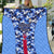 Japan Football Quilt Come On Samurai Blue