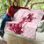 Kentucky Derby Quilt Horse Racing Lily Stargazer Pink Version