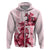 Kentucky Zip Hoodie Horse Racing Lily Stargazer Pink Version - Wonder Print Shop