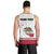 Personalized California Republic Men Tank Top Red Star The Bear Flag