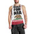 Personalized California Republic Men Tank Top Red Star The Bear Flag