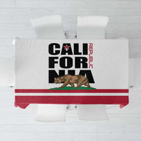 California Republic Tablecloth Red Star The Bear Flag