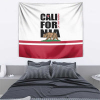 California Republic Tapestry Red Star The Bear Flag