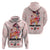 Happy Mother Day Zip Hoodie Mommy Est 2024 - Wonder Print Shop