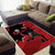 Canada Soccer Area Rug Maple Leaf Together We Rise