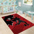 Canada Soccer Area Rug Maple Leaf Together We Rise