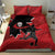 Canada Soccer Bedding Set Maple Leaf Together We Rise